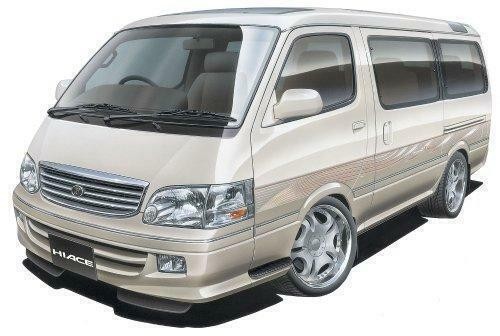 Aoshima toyota hiace - aoshima, 1/24