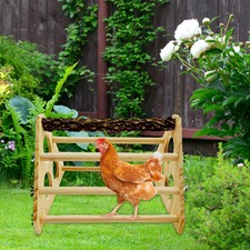 Chick Perch Chick Toy Wooden Roosting Bar Parrot Play Stand Training for Large