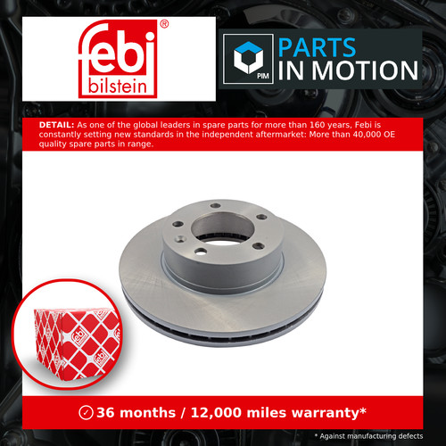 Brake discs pair vented - pair,