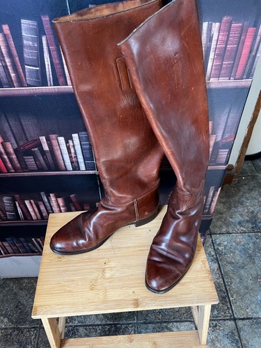 Vintage riding boots size - boots,