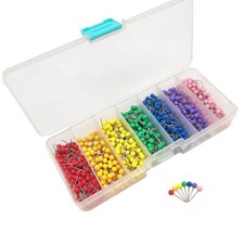 Coloured Map Pins 1400 in a box