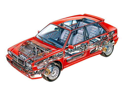 Lancia delta integrale - lancia,