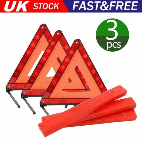 3pcs warning triangle - warning,