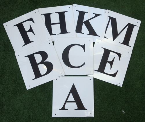 Dressage markers - dressage,