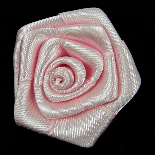 Pink satin ribbon - pink,