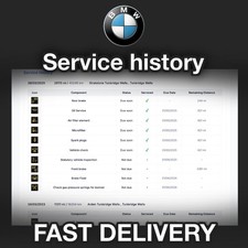BMW service history records