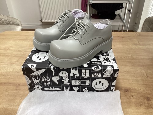 Koi oversized grey derby - oversized, shoes
