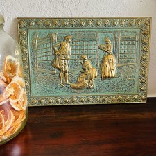 Vintage Art Repurposed Coal
