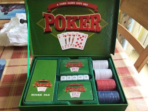Poker card game gift set - a,