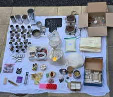 Huge Candle Making Materials Molds 43kg of Wax Wicks Dyes Fragrances etc Job Lot