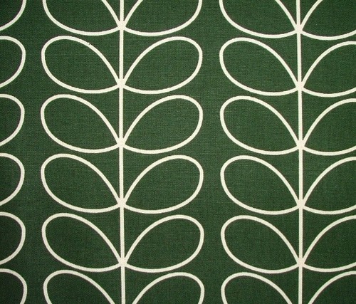 Orla kiely fabric - orla, evergreen