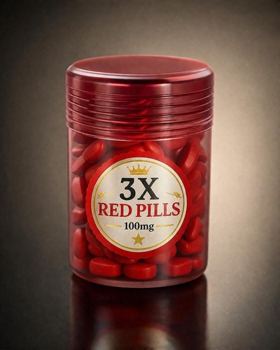 100 red pills male for - red,