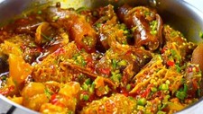 Beef & Dried Fishes Okra Soup