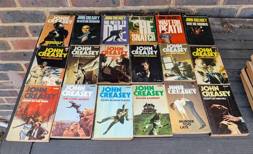 Job lot john creasey as - x,