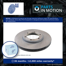 2x Brake Discs Pair Vented fits TAXI TX 2.7D Front 1997 on TD27 278mm Set New