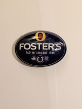 Fosters oval beer pump - beer,