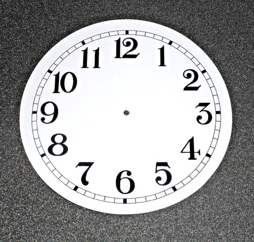 Clock dial face paper - clock, card
