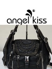 Versatile Angel Kiss Vegan Leather Shoulder Bag for Women