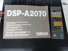 YAMAHA DSP-A2070. DIGITALSOUND PROCESSING AMPLIFIER. WITH MANUAL & REMOTE