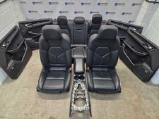 Porsche Macan S 95B 14-23 Black Leather Heated Memory Ventilated Interior Seats