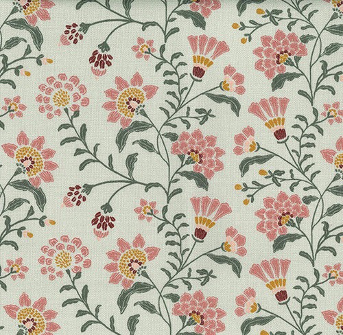 Cotton canvas fabric pink - cotton,