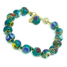 Murano Glass Bracelet Green