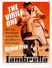 Scooter Metal Sign, Northern