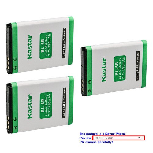 Kastar battery replace - kastar, bl-5b