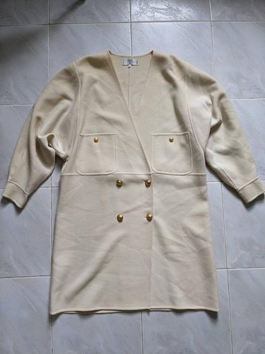 Women max mara coat - white, /