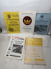 x5 Vintage Motorcycle Racing