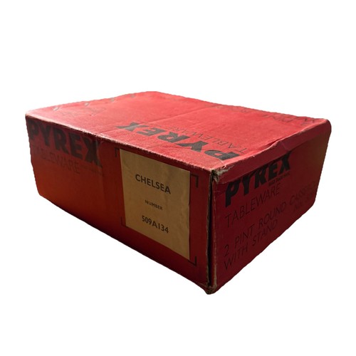 Vintage pyrex red empty - pyrex,