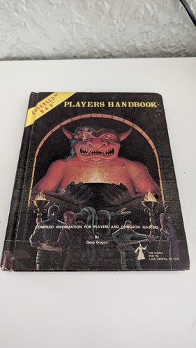Advanced players handbook - d&d,