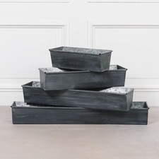 Vintage galvanised metal - vintage,