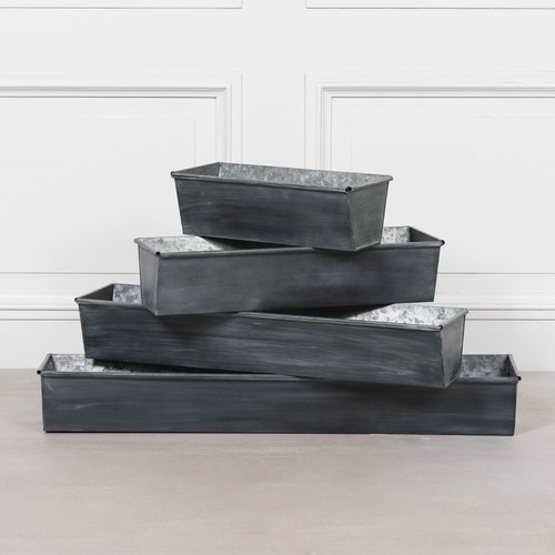 Vintage galvanised metal - galvanised,