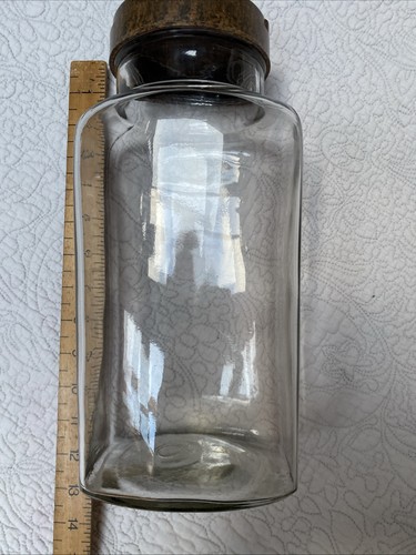 Vintage glass sweet - sweet, jar