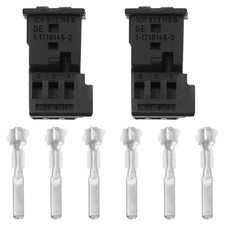 2x 3 Pin Car Wire Harness Connector A0295455528 for Mercedes-Benz VW Audi BMW