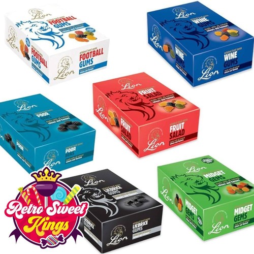 Lion wine gums liquorice - wine,