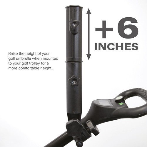 Umbrella holder extension for - extension,
