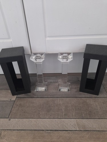 Vintage pair glass - of,