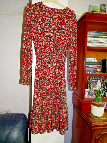Carina midi dress - dress, l.k