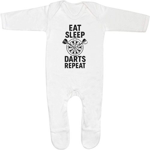 Eat sleep darts repeat baby - sleep,