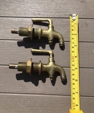 Vintage Brass Outdoor Water Tap