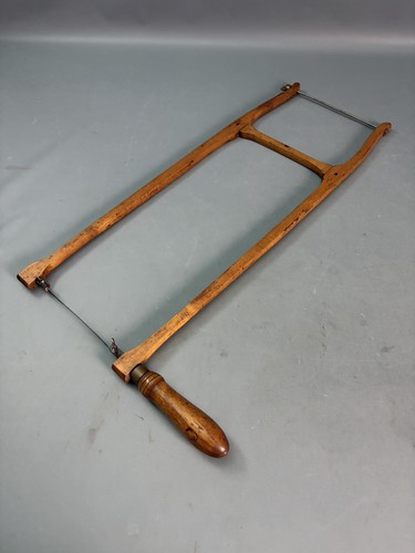 Antique wooden fretsaw - wooden, tall