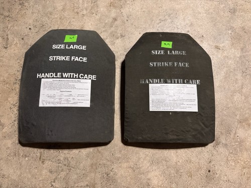 Plates for armor carrier large - for,