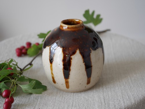 Studio pottery stoneware bud - pottery,