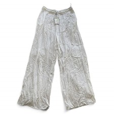 Primark White Linen Trousers |