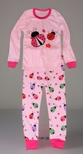 Girls Pink Ladybird Pyjamas Aged 3-4 Brand New