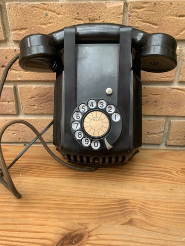 Black vintage bakelite - black,