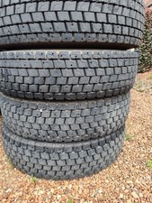 Michelin XDE 2+  11r22.5 Hgv Truck Tyres X4 Off Drive Axle, Very Good Tread