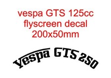 large curved Vespa GTS 200cc